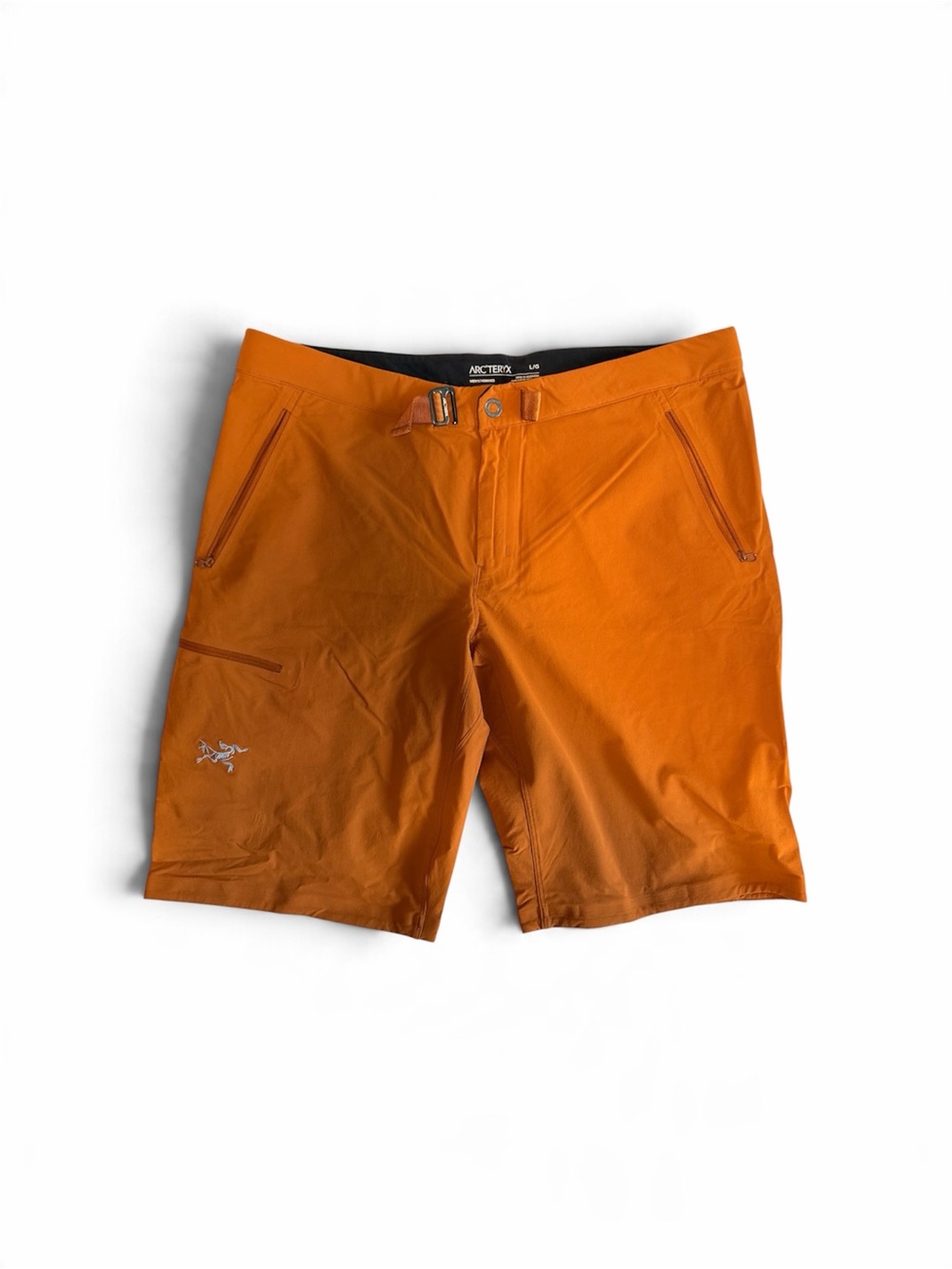 Arc’teryx Men’s Hiking Shorts Large Orange Technical Outdoor